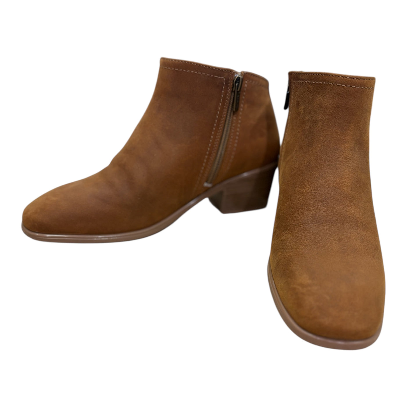 Heir Tawny Leather Bootie