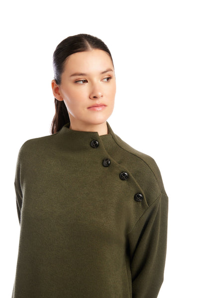 Brenna Mock Neck Dress