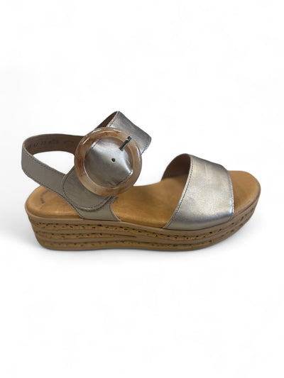 Gabor 24.550.62 Sandal-Cloudy Metal Puder