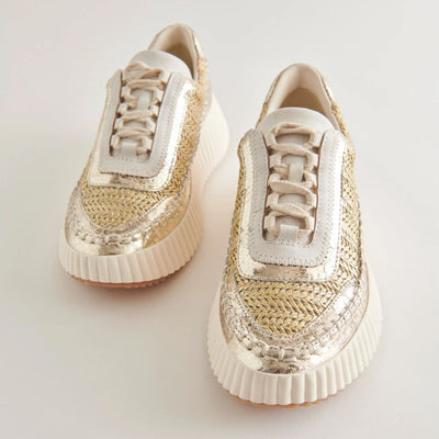 Dolen Sneaker Gold Knit