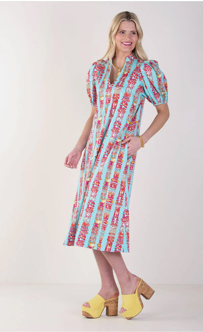 Hampton Dress Iconic Iris