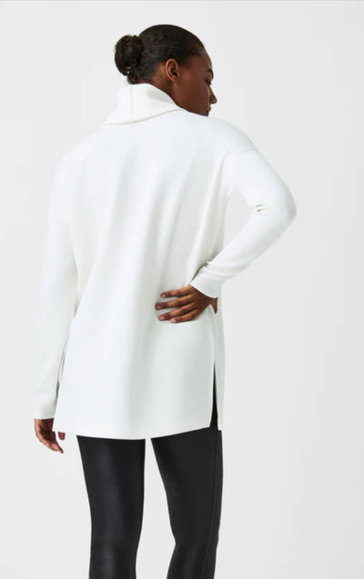 Air Essentials Turtleneck Tunic-Powder