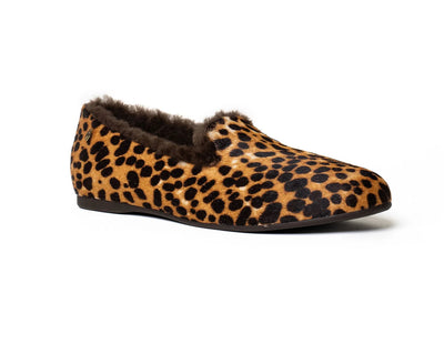 Audrey Pony Loafer-Leopard