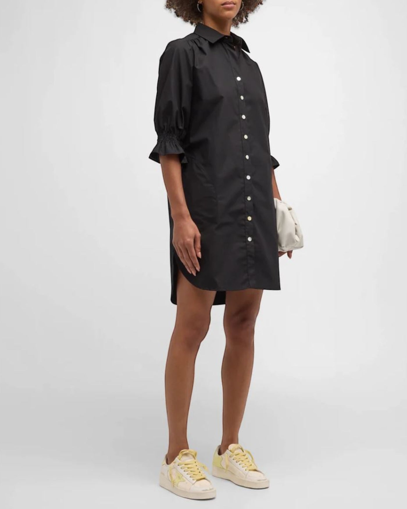Miller Dress Weathercloth Black