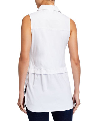 Layering Tank - White