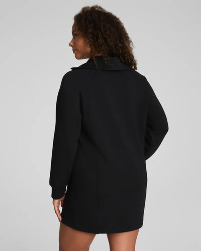 Air Essentials Half Zip Dress Very Black