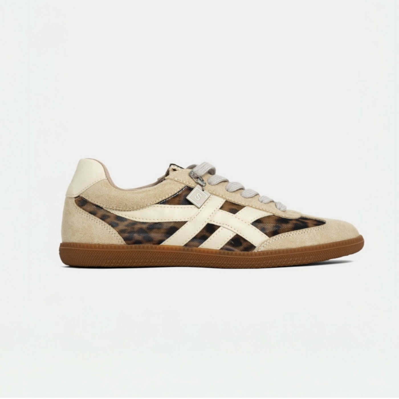 Sasha Leopard Mesh Sneaker