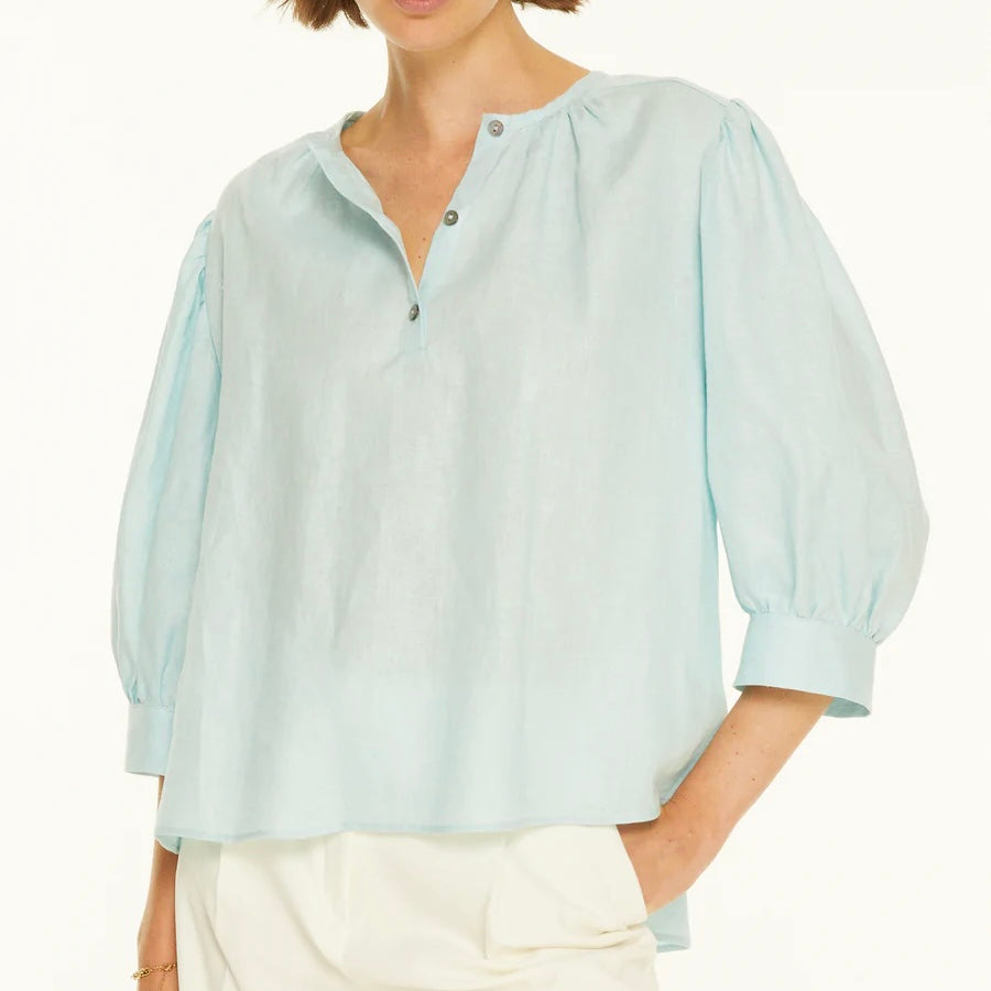 Arlette Shirt in Aqua