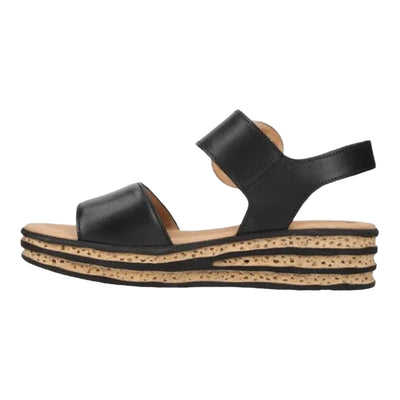 Gabor Leather Sandal Black 24.550.27