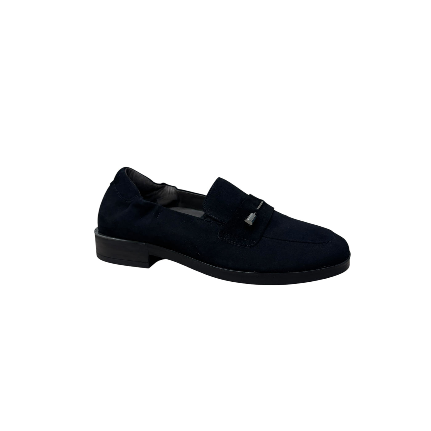 Gwen 8.35.55 Suede Loafer-Black