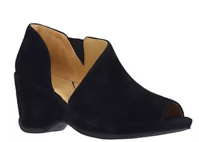 Oksana Suede Slip On-Black
