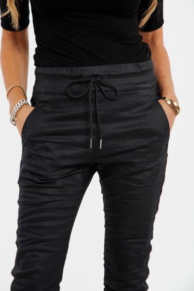 Bevy Flog Shely Joggers-Original Black