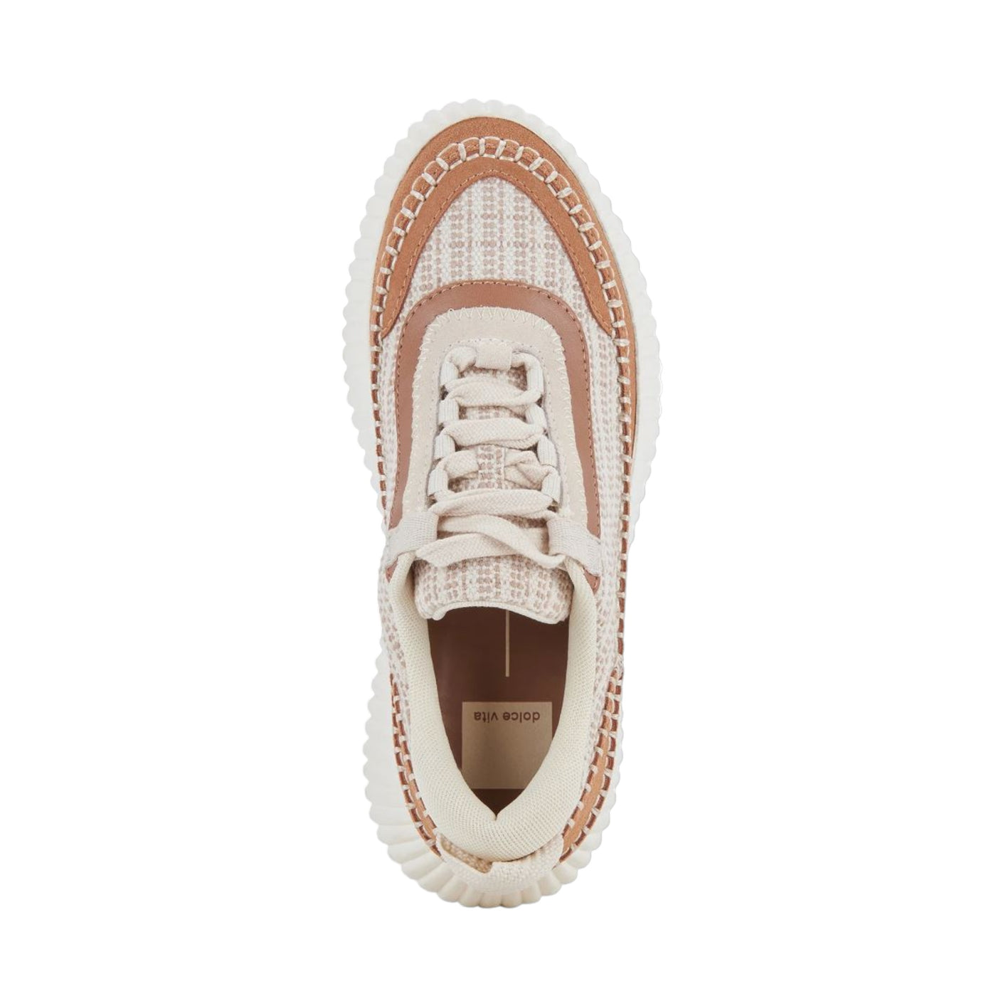 Dolen Sneakers Multi Brown Woven