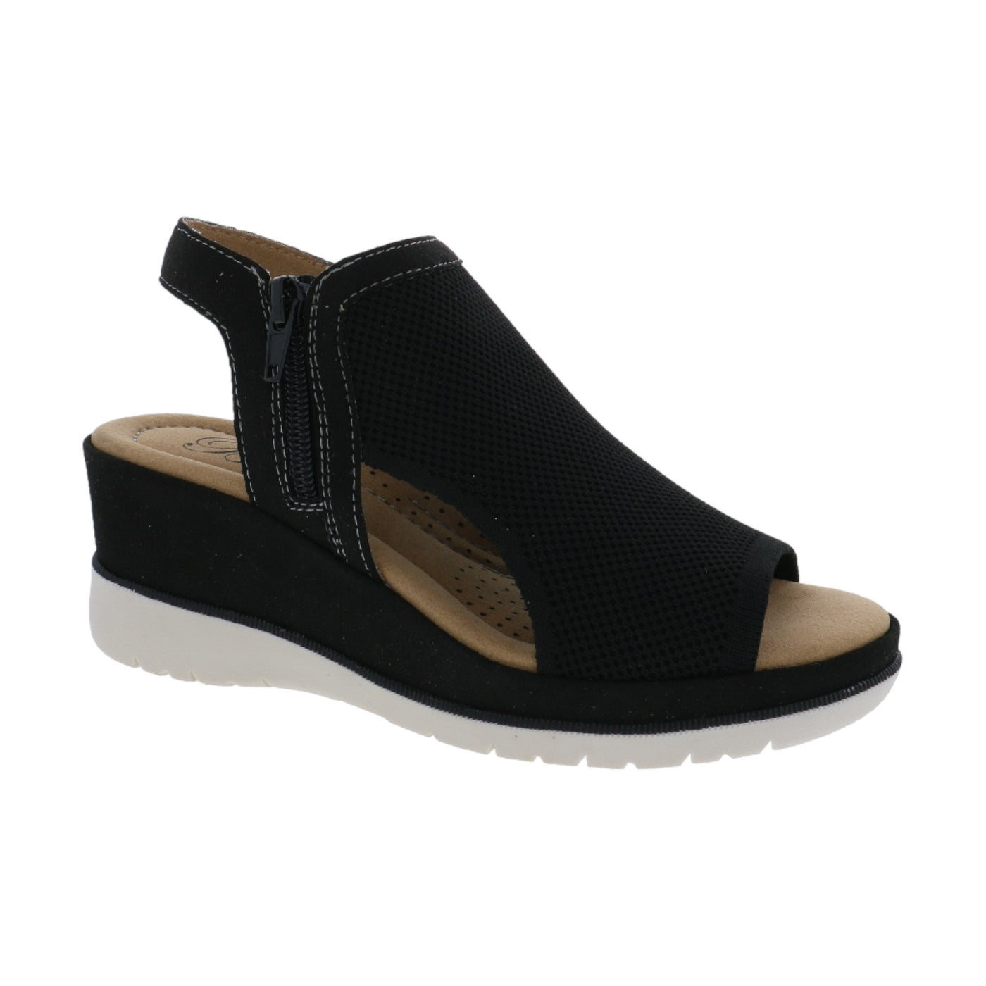 Flow Black Sandal