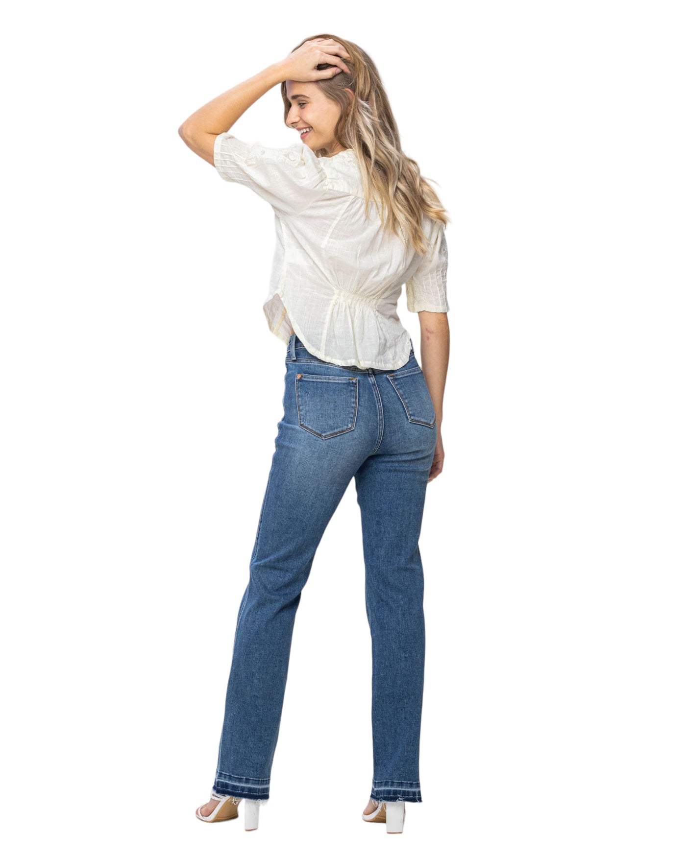 Judy Blue High Waist Control Top Slim Boot Denim
