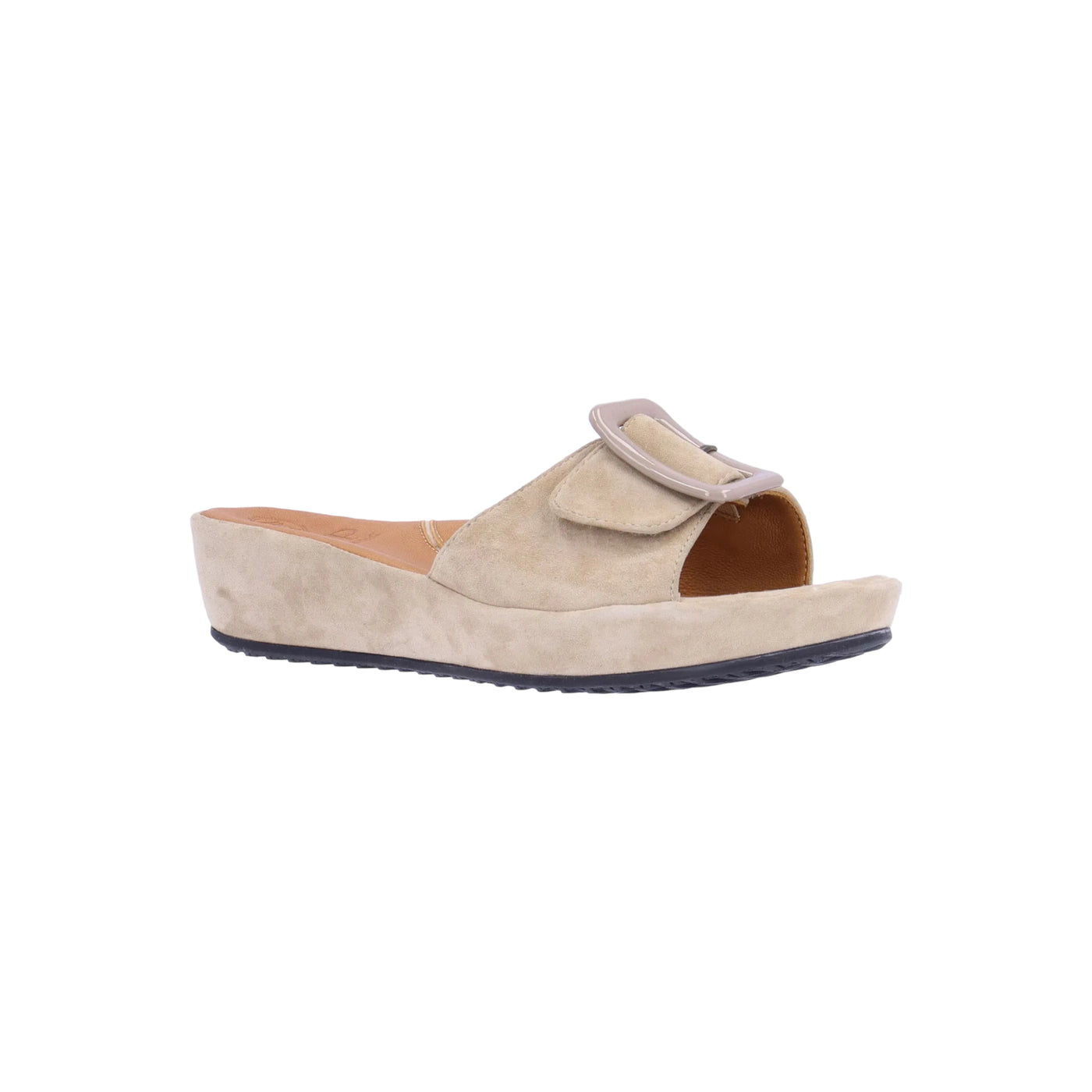 Lamour Des Pieds Callye Taupe Kid Suede