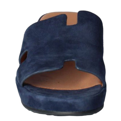 Catiana Navy Suede