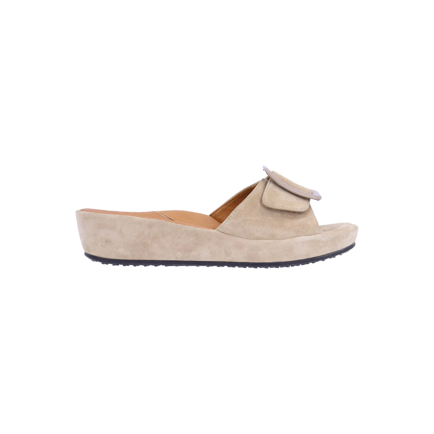 Callye Taupe Kid Suede