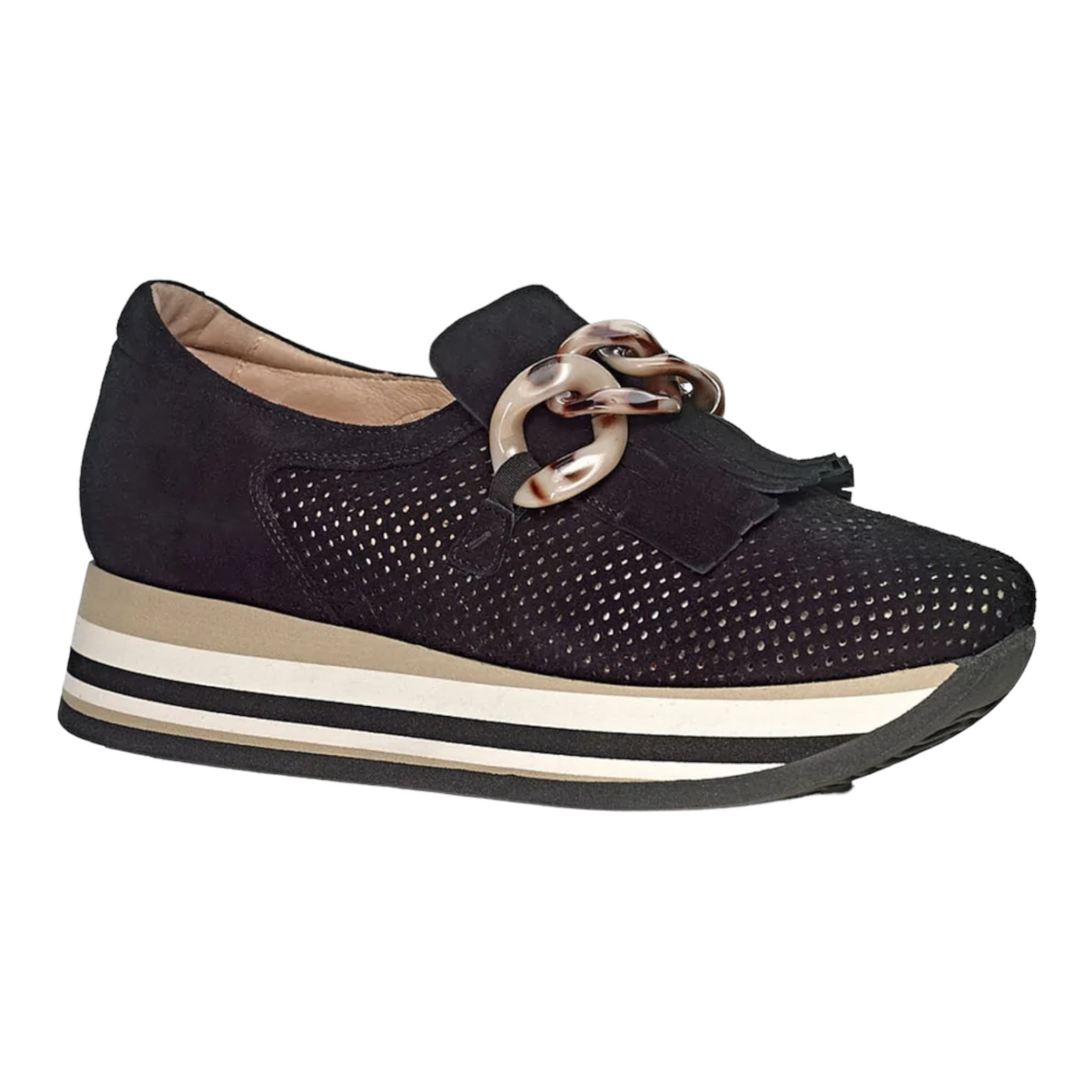 Softwaves Cadie Loafer Black 7.78.08